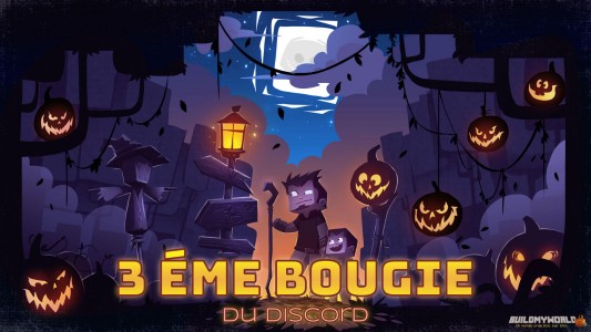 Bannière pour les 3 ans du discord